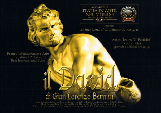 International Art Award 2015 il David di Gian Lorenzo Bernini